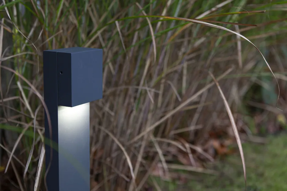 Eco-Light LED Stehlampe außen Aluminium IP54 10 W 65 cm Anthrazit< Metall Lampen|Wegeleuchten