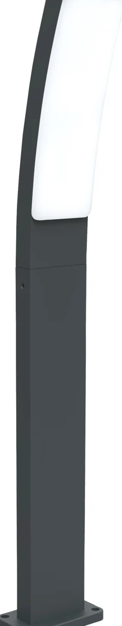 Metall Lampen|Wegeleuchten*Eco-Light LED Stehlampe Außen Aluminium 74 cm 4000 K 1100 lm IP54