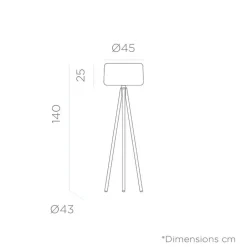Newgarden LED Stehlampe außen IP65 140 cm Farbwechsel dimmbar< Metall Lampen|Skandinavische Lampen