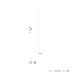 Metall Lampen|Wegeleuchten*Newgarden LED Stehlampe außen kabellos 160 cm IP65 Dimmer Farbwechsel