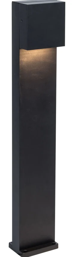 Eco-Light LED Stehlampe außen Schwarz IP54 10 W 65 cm Aluminium< Metall Lampen|Wegeleuchten