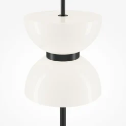 Maytoni LED Stehlampe Glas Metall 3000 K warmweißes Licht rund< Led Lampen|Designerlampen