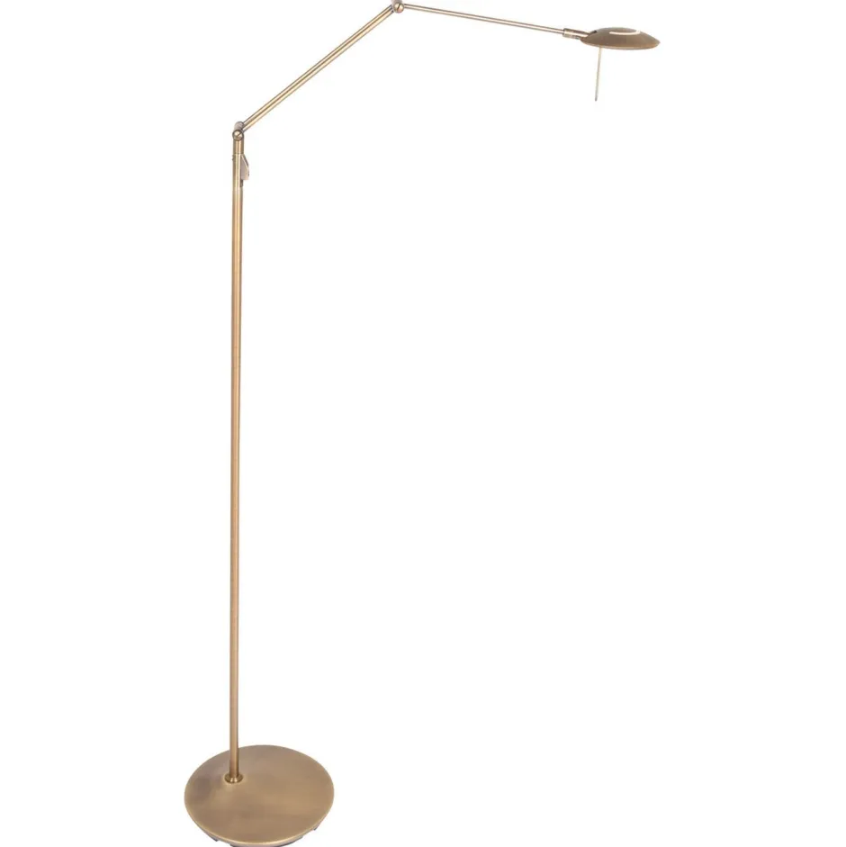 Led Lampen|Stehlampen*Steinhauer LED Stehlampe in Bronze 185 cm flexibel dimmbar