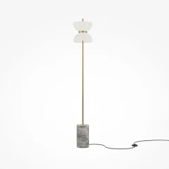 Led Lampen|Designerlampen*Maytoni LED Stehlampe Metall Glas 145 cm rund 1300 lm Modern