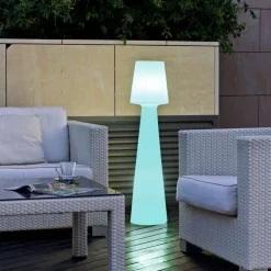 Newgarden LED Stehlampe Outdoor Akku Dimmer 165 cm IP65 Farbwechsel RGBW< Metall Lampen|Wegeleuchten