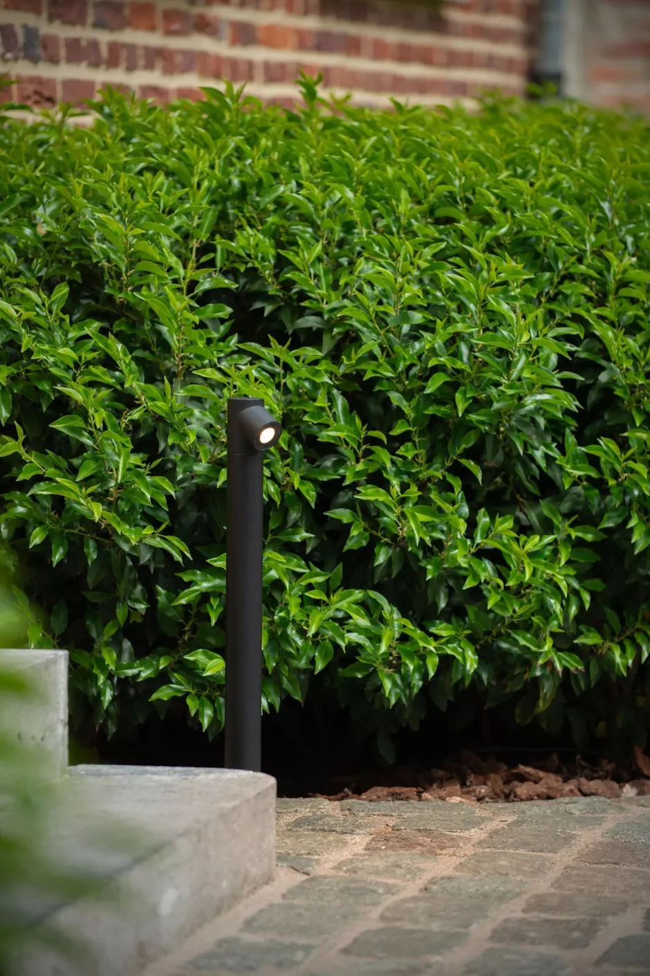 LED Stehleuchte Aluminium Schwarz 60 cm IP65 3000 K< Wegeleuchten|Led Außenleuchten