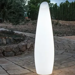 Metall Lampen|Dekolampen Außen*Newgarden LED Stehleuchte außen 170 cm IP65 6000 K mit Stecker Kabel