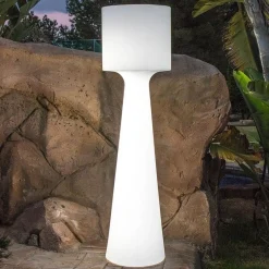 Newgarden LED Stehleuchte außen 140 cm Kabel Stecker IP65 6000 K< Metall Lampen|Wegeleuchten