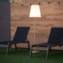 Metall Lampen|Wegeleuchten*Newgarden LED Stehleuchte außen 177 cm IP65 Farbwechsel Stecker Kabel