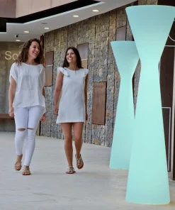 Newgarden LED Stehleuchte außen Akku Dimmer Farbwechsel 170 cm IP65< Metall Lampen|Wegeleuchten