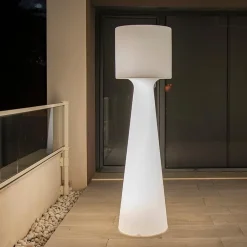 Newgarden LED Stehleuchte außen kabellos Farbwechsel Dimmer 140cm IP65< Metall Lampen|Wegeleuchten