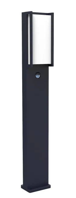 Metall Lampen|Wegeleuchten*Eco-Light LED Stehleuchte Bewegungssensor Aluminium 75 cm IP54