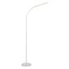 Wohnzimmerlampen|Metall Lampen*Just Light LED Stehleuchte Metall Weiß Touch 125 cm verstellbar