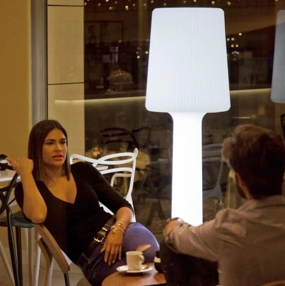 Metall Lampen|Wegeleuchten*Newgarden LED Stehleuchte Outdoor Kabel Stecker 165 cm IP65 6000 K Weiß