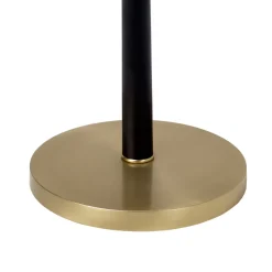 Giovanni Battista LED Stehleuchte Wohnzimmer 145 cm Eisen Messing massiv< Led Lampen|Badezimmer Lampe