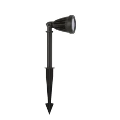 Metall Lampen|Led Außenleuchten*Searchlight LED Strahler Garten außen IP54 Schwarz 3000 K 757 lm Erdspieß