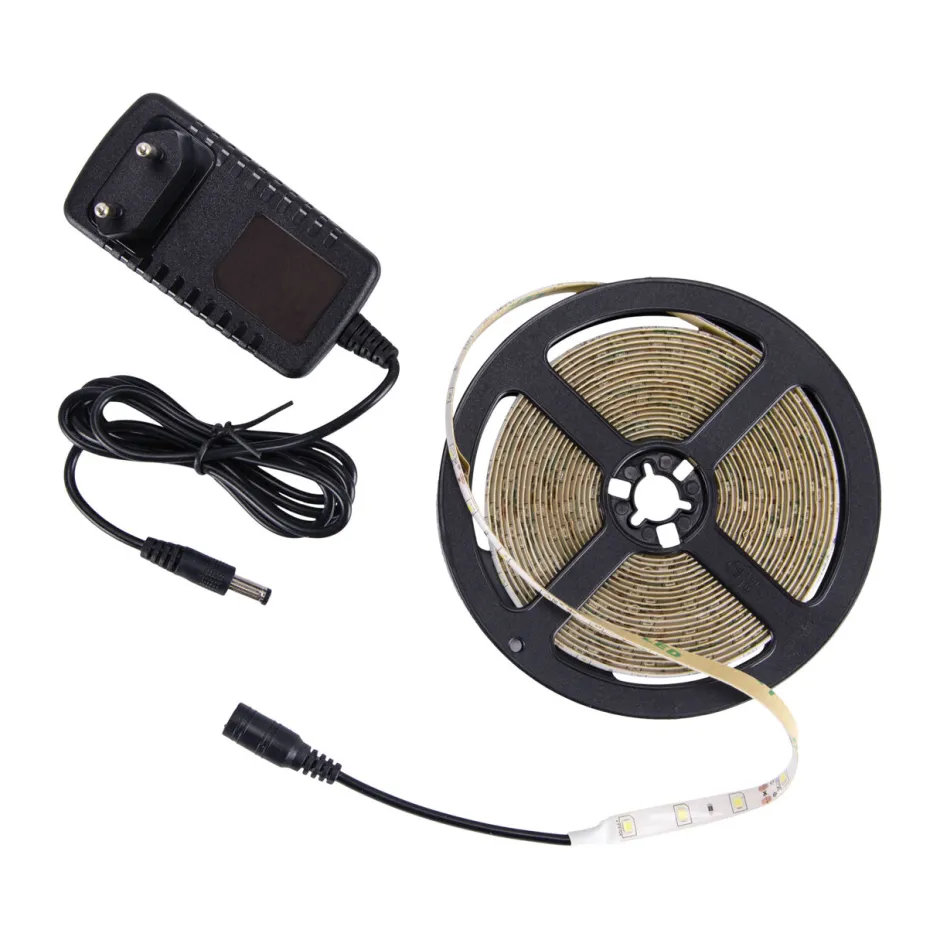Strühm LED Streifen IP65 5m selbstklebend 4100 K Netzstecker< Led Lampen