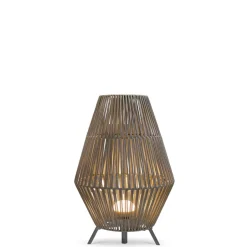 Newgarden LED Tischlampe außen Akku IP54 dimmbar Fernbedienung 72 cm< Metall Lampen|Wegeleuchten