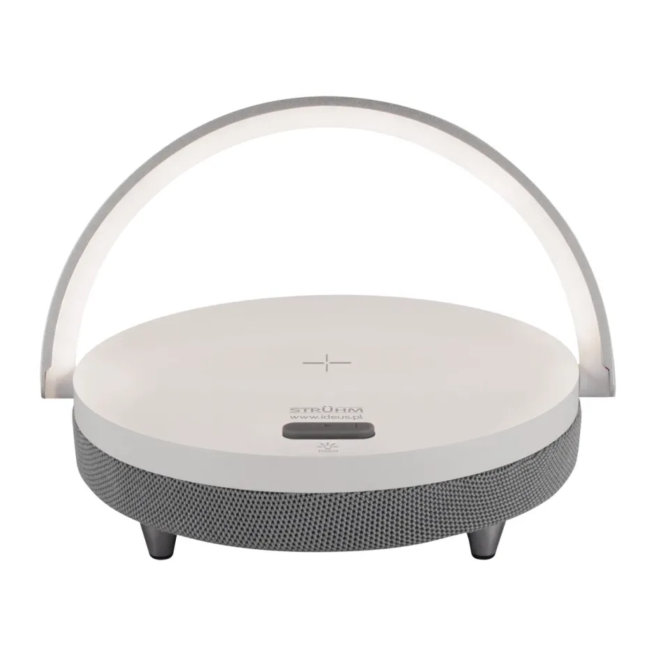 Led Lampen|Tischlampen*Strühm LED Tischlampe mit Lautsprecher Touch Dimmer D: 18 cm Akku