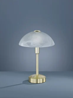 Trio Reality LED Tischlampe Touch dimmbar 30 cm 450 lm Glas blendarm< Wohnzimmerlampen|Metall Lampen