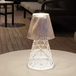 Newgarden LED Tischlampe Touch Dimmer IP65 20 cm klein Akku kabellos< Metall Lampen|Led Außenleuchten