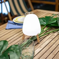 Newgarden LED Tischleuchte Akku Touch Dimmer IP43 19,4 cm tragbar< Led Außenleuchten|Moderne Außenleuchten