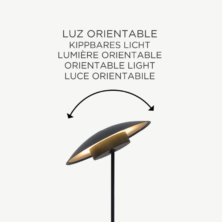 Led Außenleuchten|Moderne Außenleuchten*Newgarden LED Tischleuchte Akku Touch 40 cm IP44 Anthrazit außen tragbar