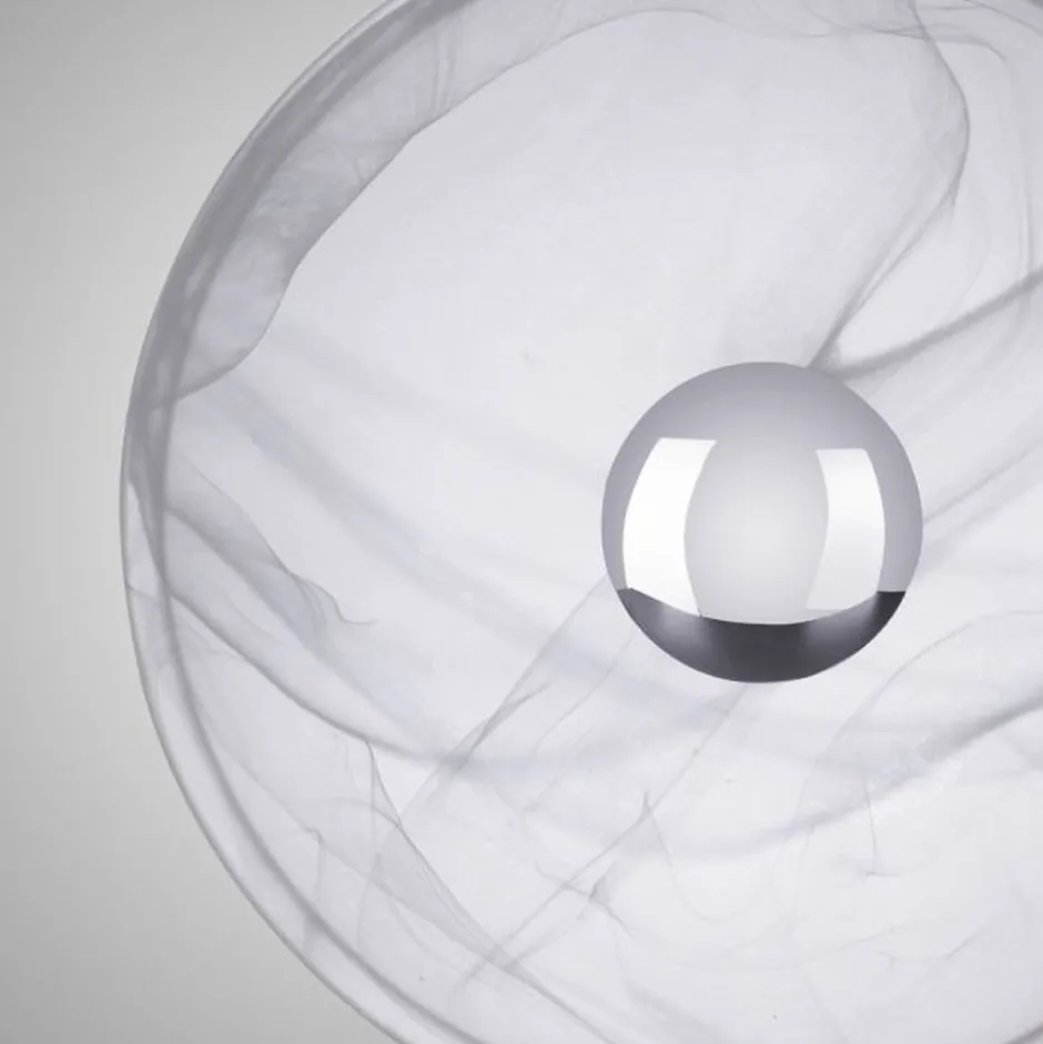 Paul Neuhaus LED Tischleuchte dimmbar in Silber Alabasterglas 28 cm< Wohnzimmerlampen|Schlafzimmer Lampen