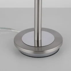 Paul Neuhaus LED Tischleuchte dimmbar in Silber Alabasterglas 28 cm< Wohnzimmerlampen|Schlafzimmer Lampen