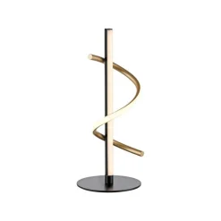 Just Light LED Tischleuchte Metall 3000 K 2100 lm Schwarz Messing< Led Lampen|Wohnzimmerlampen