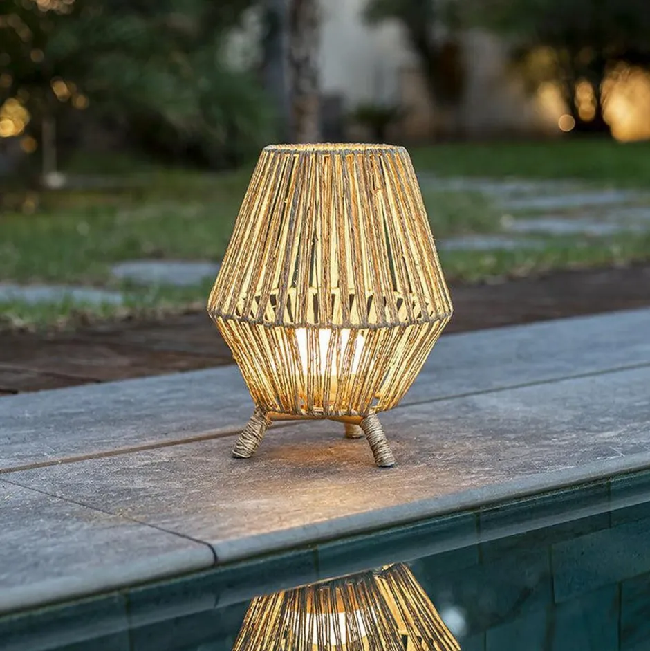 Newgarden LED Tischleuchte Outdoor kabellos 32,5 cm IP65 Dimmer< Moderne Außenleuchten|Outdoor Tischleuchten