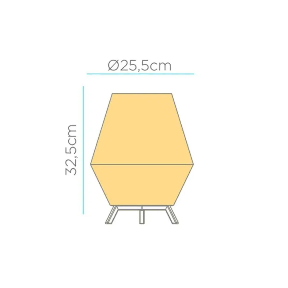 Newgarden LED Tischleuchte Outdoor kabellos 32,5 cm IP65 Dimmer< Moderne Außenleuchten|Outdoor Tischleuchten