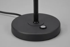 Trio Reality LED Tischleuchte Schwarz Touch Dimmer Metall 4 W 35 cm< Wohnzimmerlampen|Metall Lampen