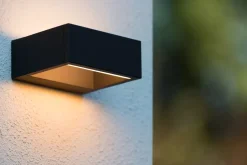 Außenwandleuchten|Led Außenleuchten* LED Up Down Wandleuchte Aluminium Anthrazit 3000 K IP54