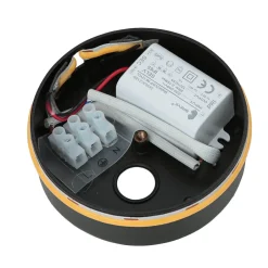 Metall Lampen|Holzlampen*Nowodvorski LED Wandlampe Ø 15 cm in Gold 3000 K 60 lm Holz Metall