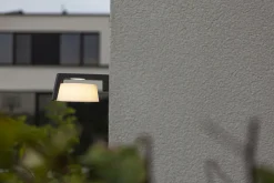 Eco-Light LED Wandlampe Aluminium Anthrazit B:16 cm IP44 1000 lm< Metall Lampen|Led Außenleuchten