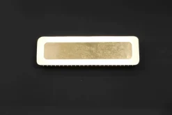 Eco-Light LED Wandlampe Aluminium Gold Schwarz 3000 K B:40 cm< Wohnzimmerlampen|Metall Lampen