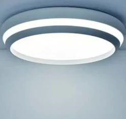 Wohnzimmerlampen|Metall Lampen*Eco-Light LED Wandlampe Aluminium Weiß RGB Bluetooth Ø35 cm