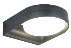 Eco-Light LED Wandlampe Anthrazit Aluminium IP54 B:16 cm blendarm< Metall Lampen|Led Außenleuchten