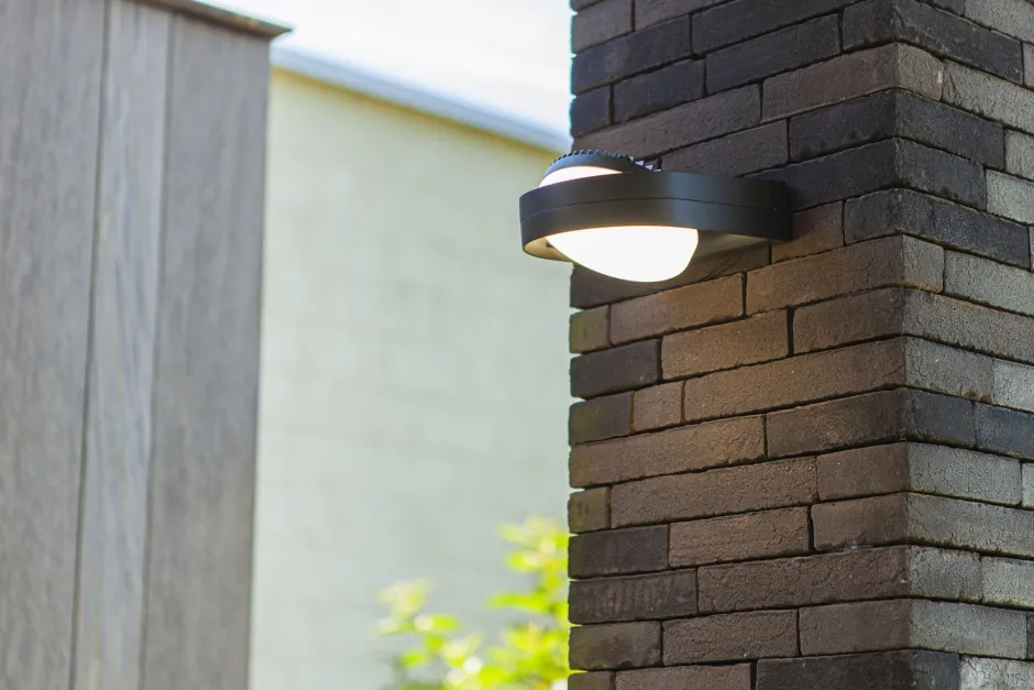 Eco-Light LED Wandlampe Anthrazit Aluminium IP54 B:16 cm blendarm< Metall Lampen|Led Außenleuchten