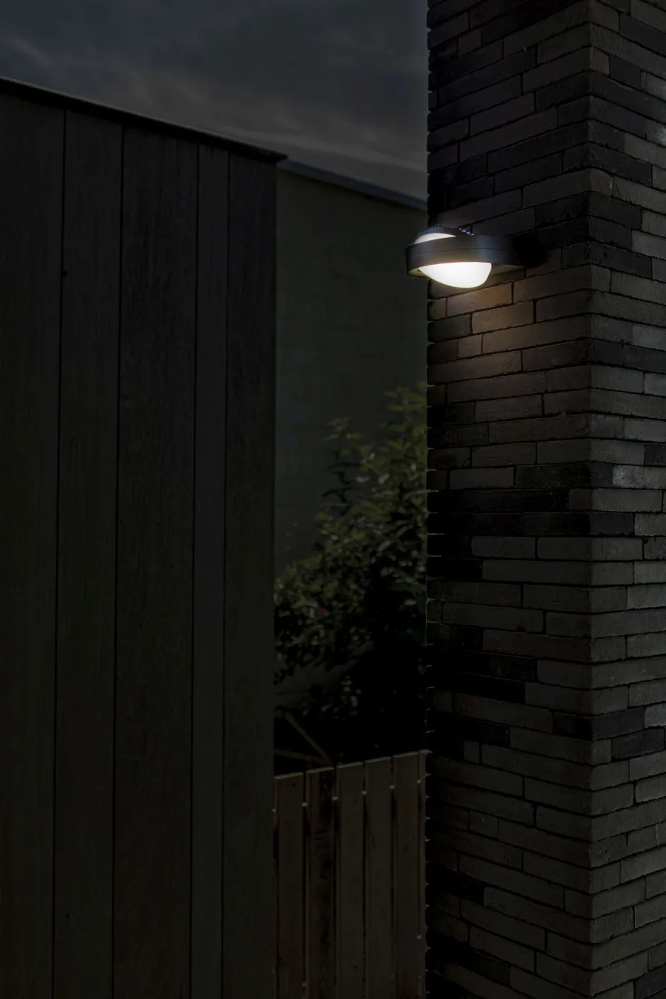 Eco-Light LED Wandlampe Anthrazit Aluminium IP54 B:16 cm blendarm< Metall Lampen|Led Außenleuchten