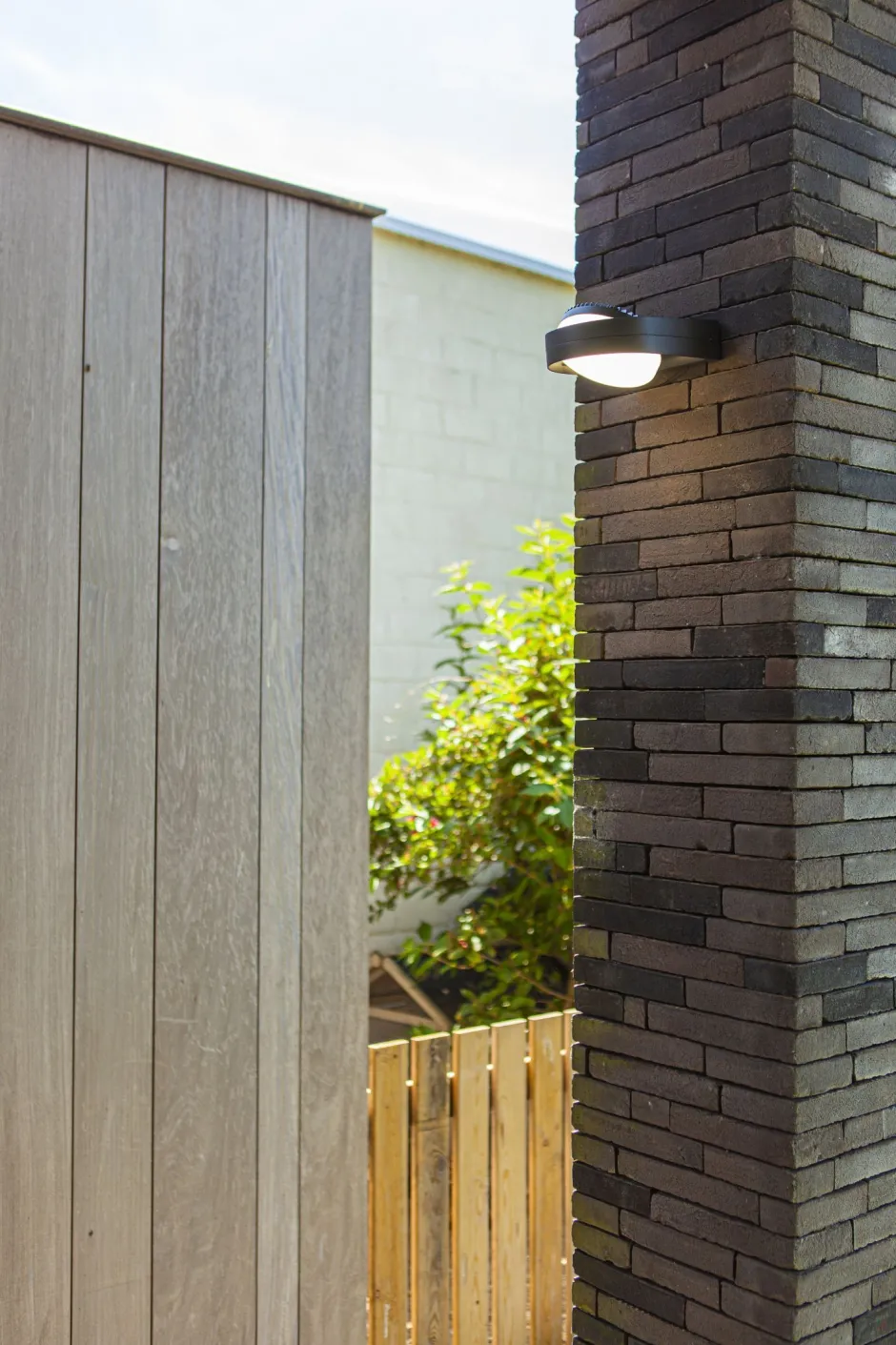 Eco-Light LED Wandlampe Anthrazit Aluminium IP54 B:16 cm blendarm< Metall Lampen|Led Außenleuchten