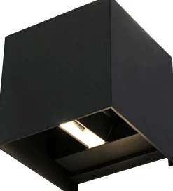 Eco-Light LED Wandlampe Außen Anthrazit Up Down IP54 3000 K 6 W< Metall Lampen|Led Außenleuchten