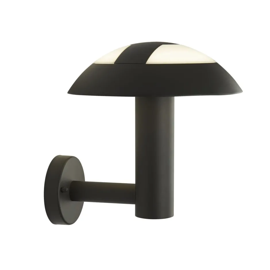 Metall Lampen|Led Außenleuchten*Searchlight LED Wandlampe außen IP44 Anthrazit 4000 K 505 lm Modern