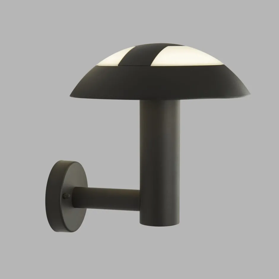 Metall Lampen|Led Außenleuchten*Searchlight LED Wandlampe außen IP44 Anthrazit 4000 K 505 lm Modern