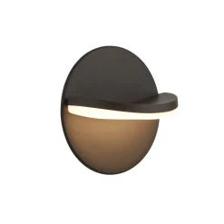 Searchlight LED Wandlampe außen IP65 Ø18cm Anthrazit 3000K Downlight< Metall Lampen|Led Außenleuchten