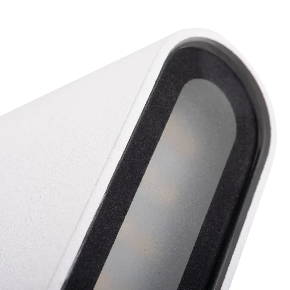 Kanlux LED Wandlampe außen Weiß IP54 flach Up Down Aluminium< Außenwandleuchten|Moderne Außenleuchten