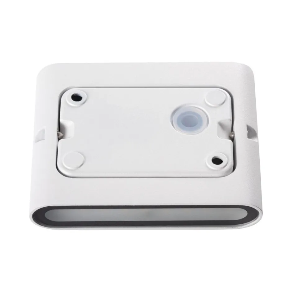 Kanlux LED Wandlampe außen Weiß IP54 flach Up Down Aluminium< Außenwandleuchten|Moderne Außenleuchten