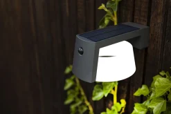 Metall Lampen|Led Außenleuchten*Eco-Light LED Wandlampe Bewegungssensor Aluminium B:16 cm IP44