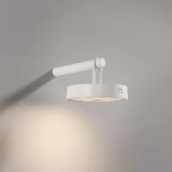 Just Light LED Wandlampe Dimmer Touch Schalter IP44 130 lm Weiß< Wandleuchten|Flurlampen